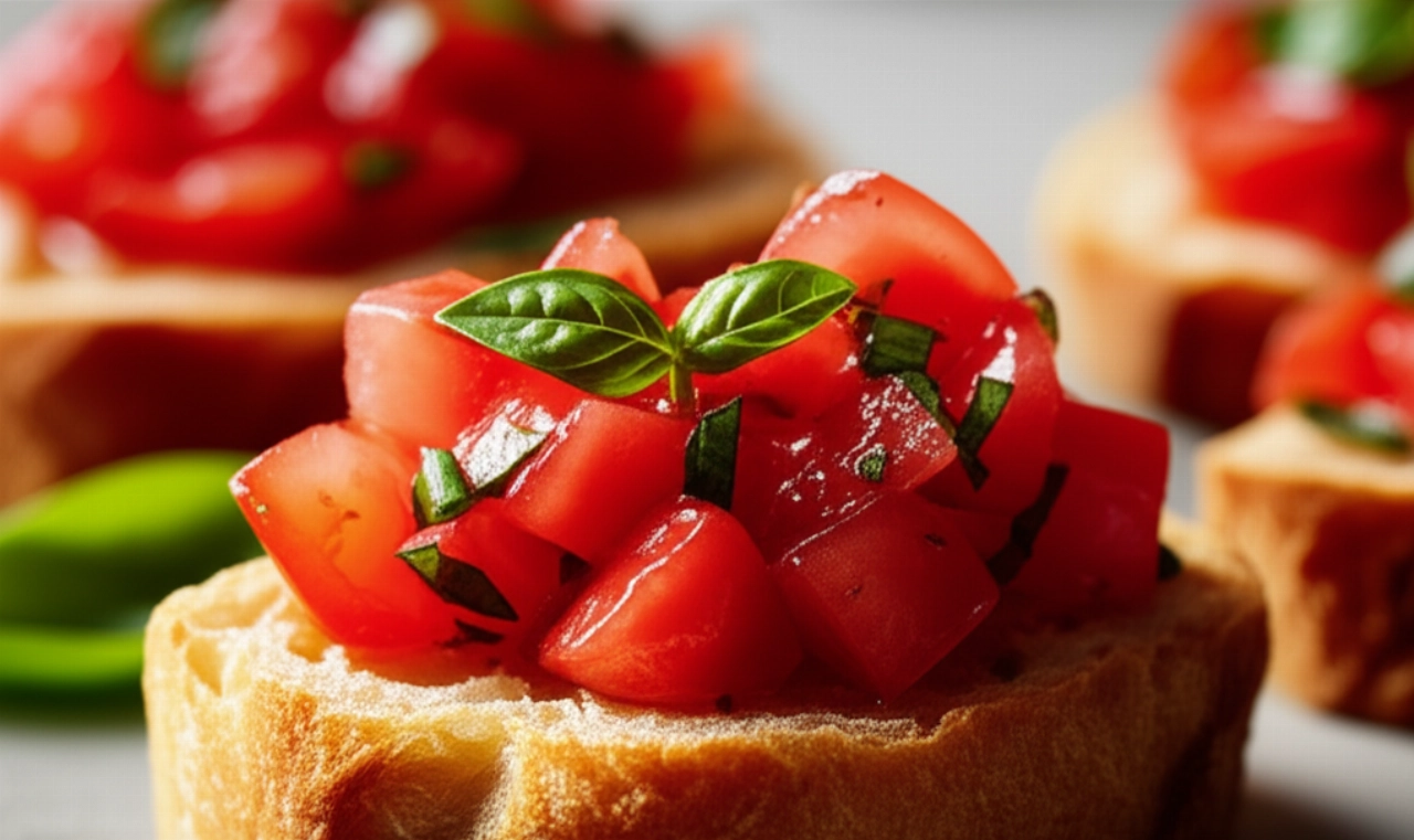 Bruschetta al Pomodoro e Basilico: La Ricetta Originale e Croccante