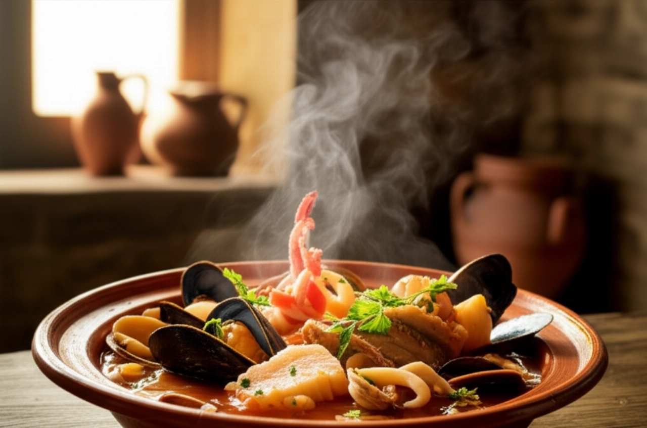 Cacciucco alla Livornese: La Ricetta Originale della Zuppa di Pesce Toscana