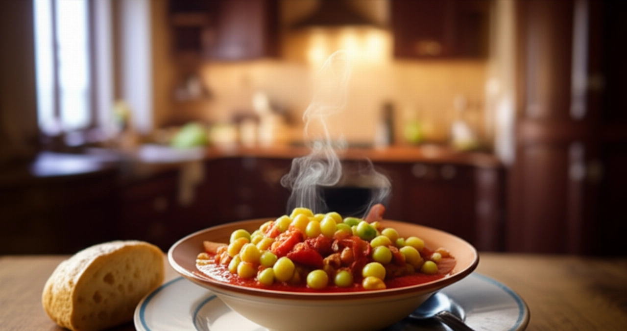 Green Beans with Tomato