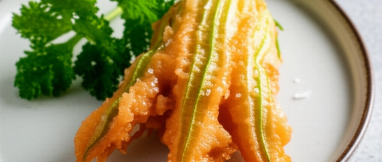 Fiori di Zucca in Pastella: La Ricetta per una Frittura Asciutta e Croccante
