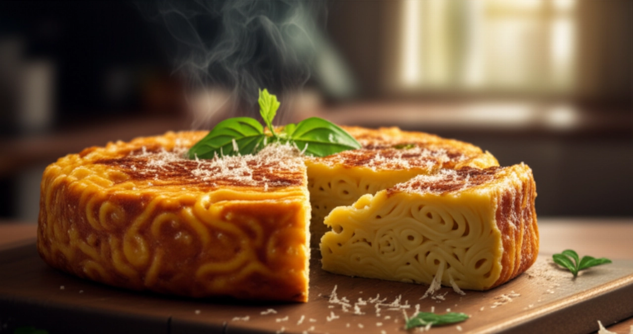 Фриттата из макарон: Неаполитанский рецепт вкусной переработки остатков пасты