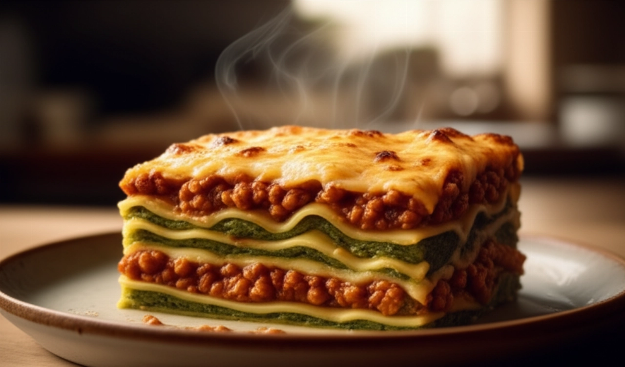Lasagne Verdi alla Bolognese: La Ricetta con gli Spinaci nell'Impasto
