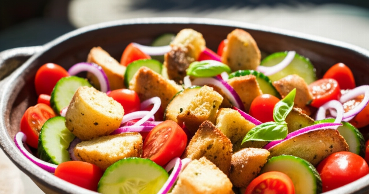 Panzanella Toscana: La Ricetta Autentica per un’Insalata Estiva Infallibile