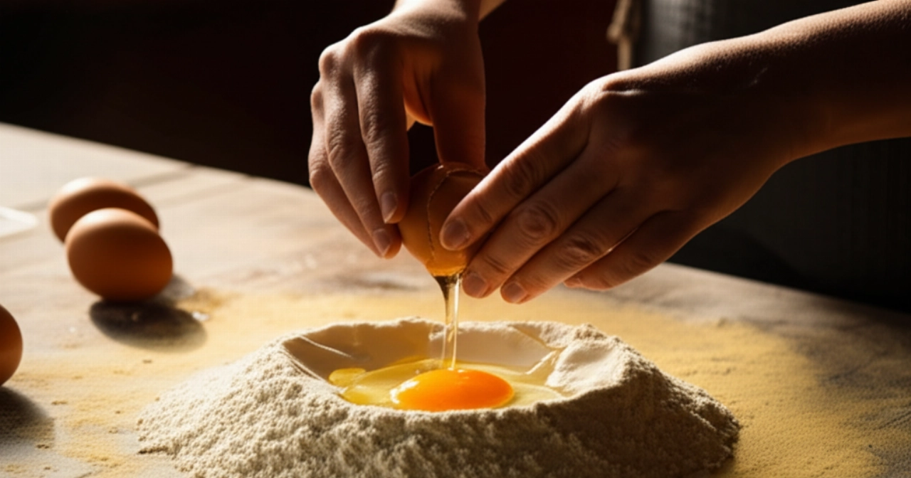 Pasta Fresca all'Uovo: La Ricetta di Base e i Segreti per non sbagliare