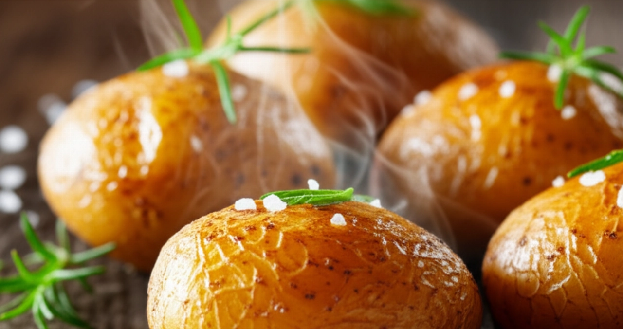 Patate al Forno Croccanti: I Segreti per non farle attaccare e averle dorate