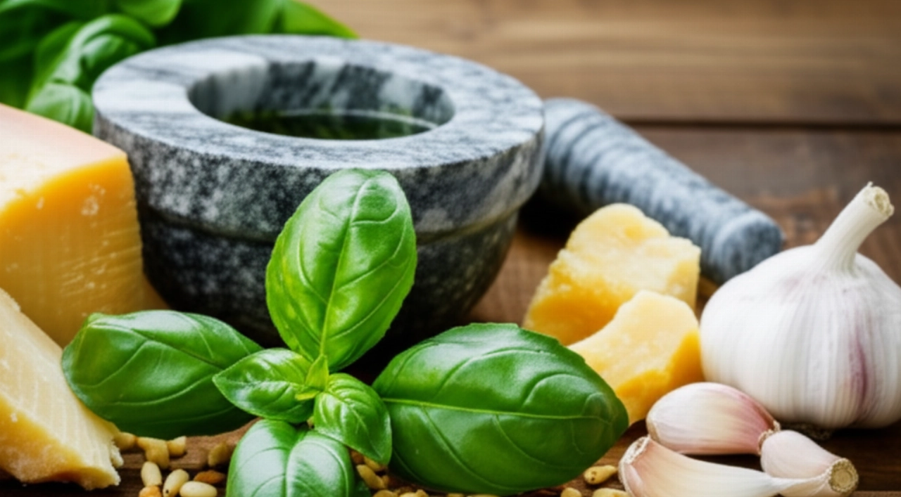 Pesto alla Genovese: La Ricetta Originale e Infallibile per un Verde Perfetto