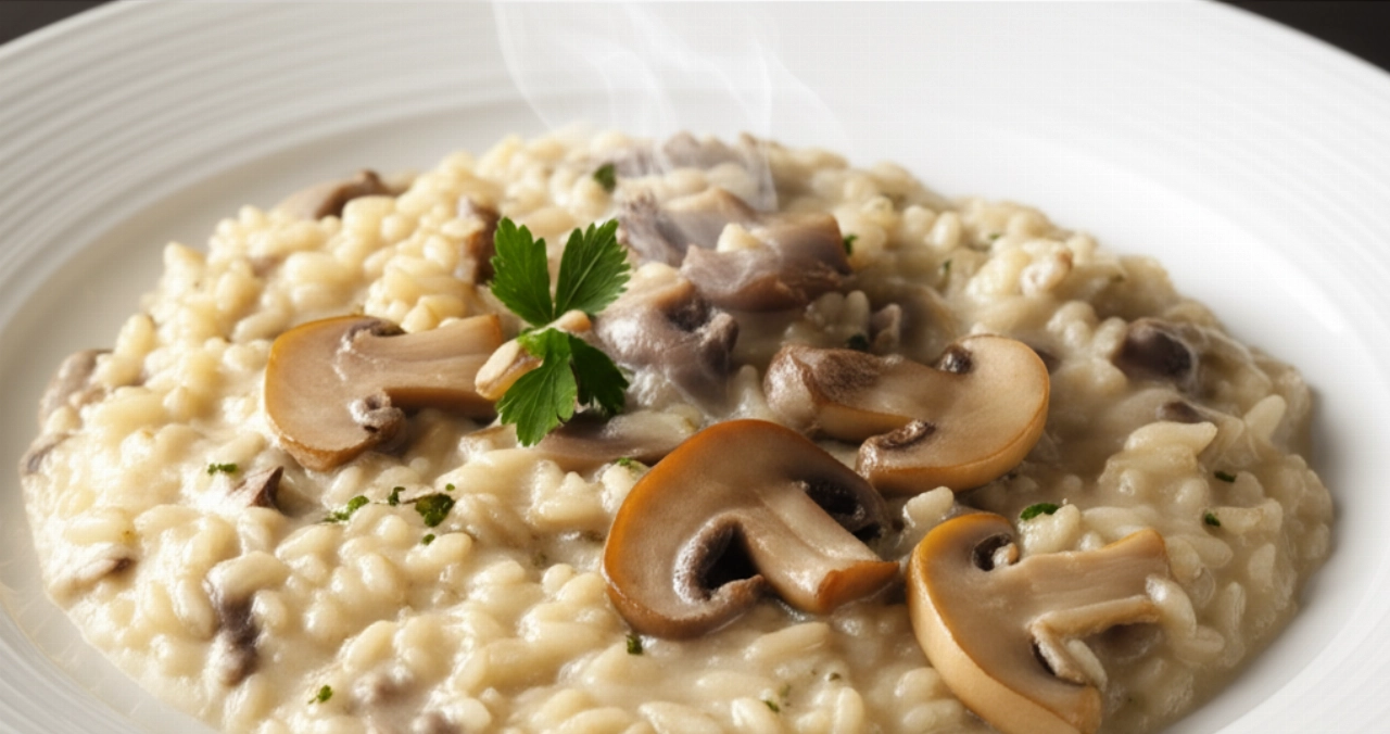 Risotto de Setas Porcini: La Receta para un Plato Cremoso y Aromático