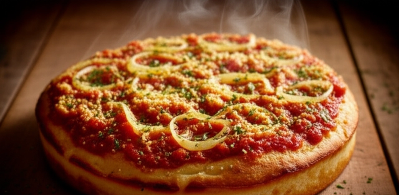 Sfincione Palermitano: La Ricetta della Pizza Alta e Soffice Siciliana