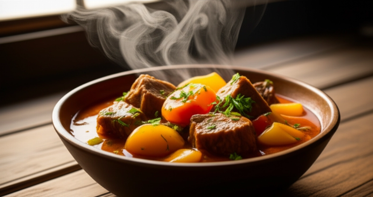 Тушеная говядина с картофелем: Рецепт мяса, которое тает во рту