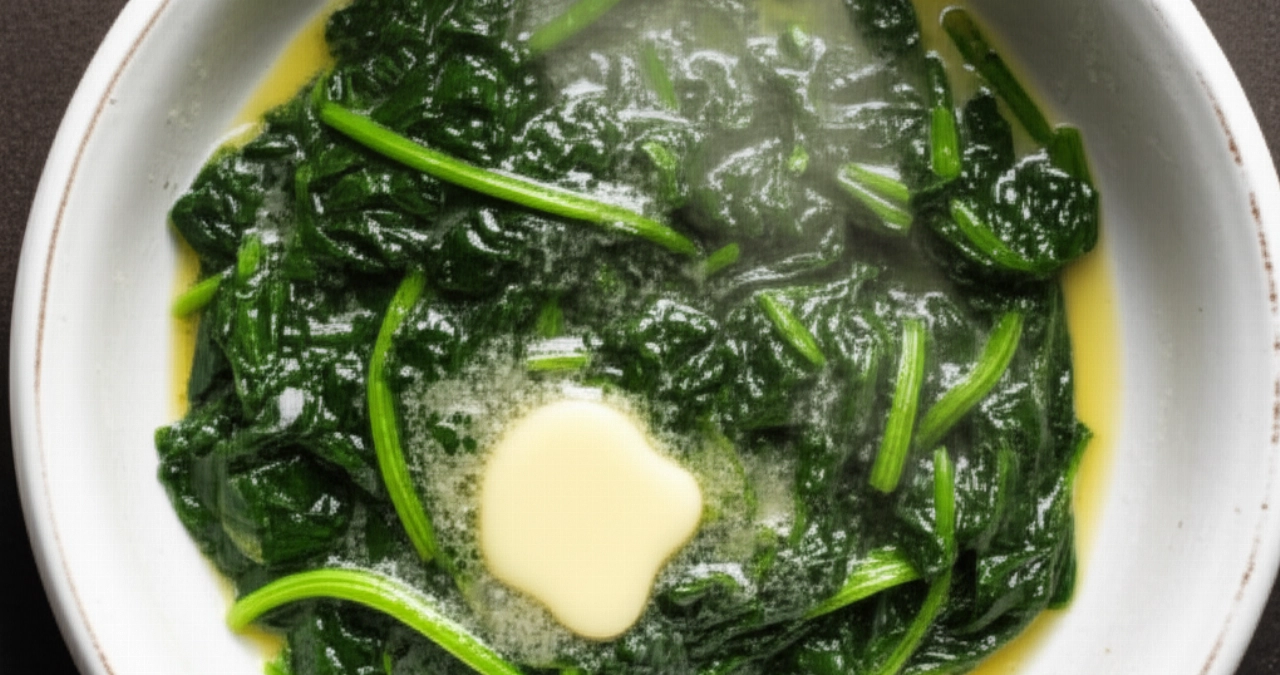 Spinaci al Burro e Parmigiano: Il Contorno Cremoso e Saporito che Conquista Tutti