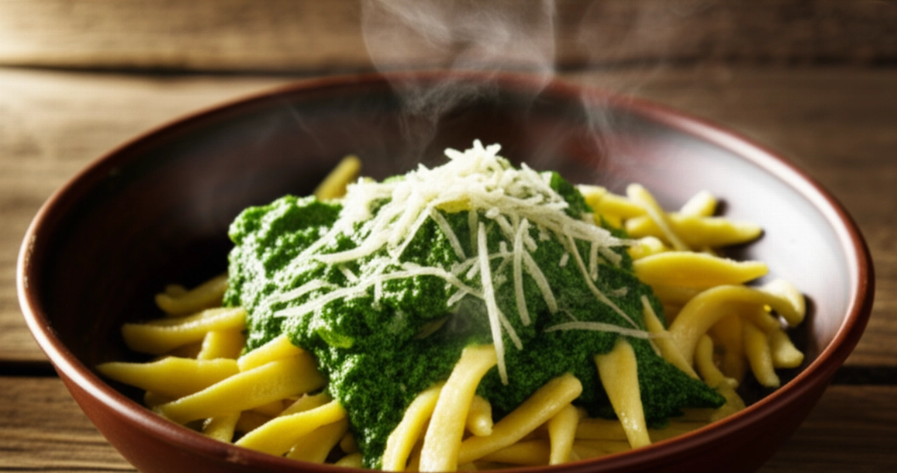 Spätzle Verdi agli Spinaci: La Ricetta Infallibile per una Consistenza Perfetta e un Sapore Autentico